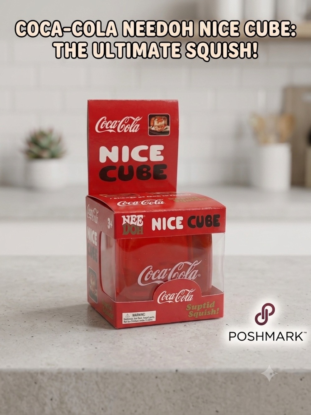 Coca-Cola Nice Cube Nee Doh Feel - Red